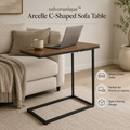 xelvoranique™ Arcelle C-Shaped Sofa Table