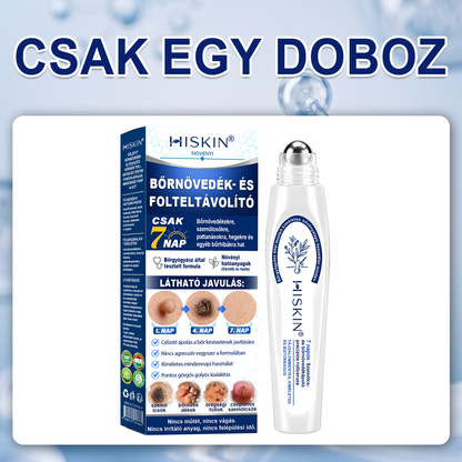 🎉 KORLÁTOZOTT IDEIG: 50% KEDVEZMÉNY 💎 Hivatalos Hiskin® üzlet | 7 napos bőrkinövés- és folteltávolító | Professzionális minőségű golyós applikátor | Fájdalommentes • Hegmentes • Arcra és testre is biztonságos