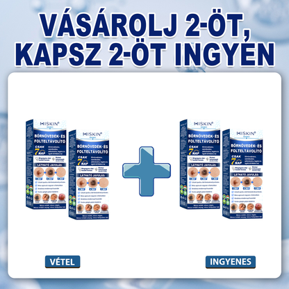 🎉 KORLÁTOZOTT IDEIG: 50% KEDVEZMÉNY 💎 Hivatalos Hiskin® üzlet | 7 napos bőrkinövés- és folteltávolító | Professzionális minőségű golyós applikátor | Fájdalommentes • Hegmentes • Arcra és testre is biztonságos